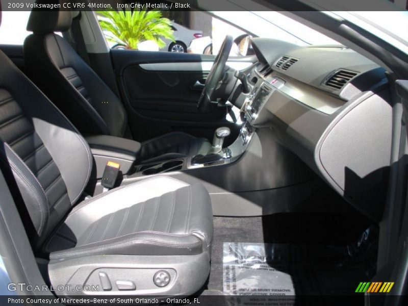 Iron Grey Metallic / Black 2009 Volkswagen CC VR6 4Motion