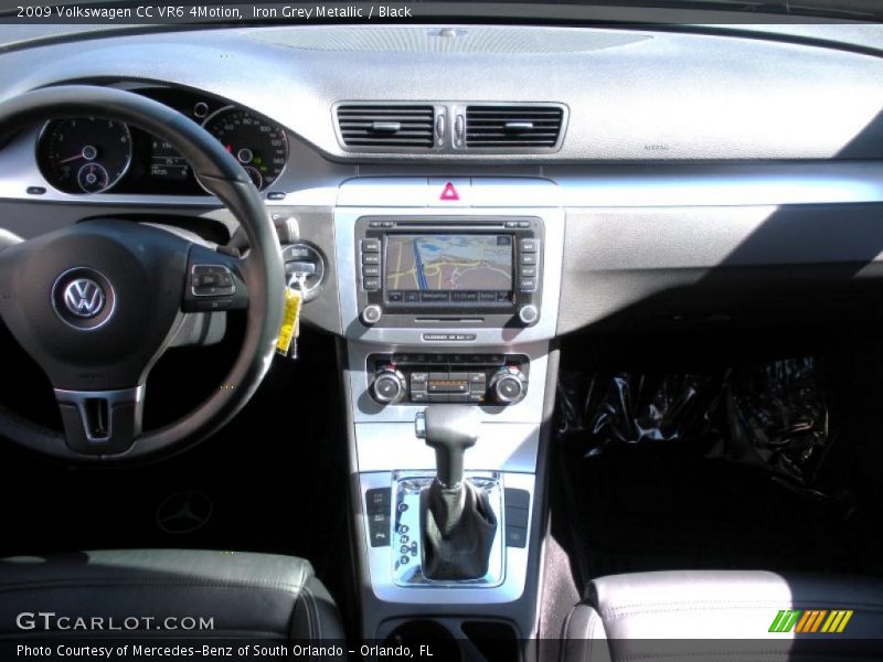 Iron Grey Metallic / Black 2009 Volkswagen CC VR6 4Motion