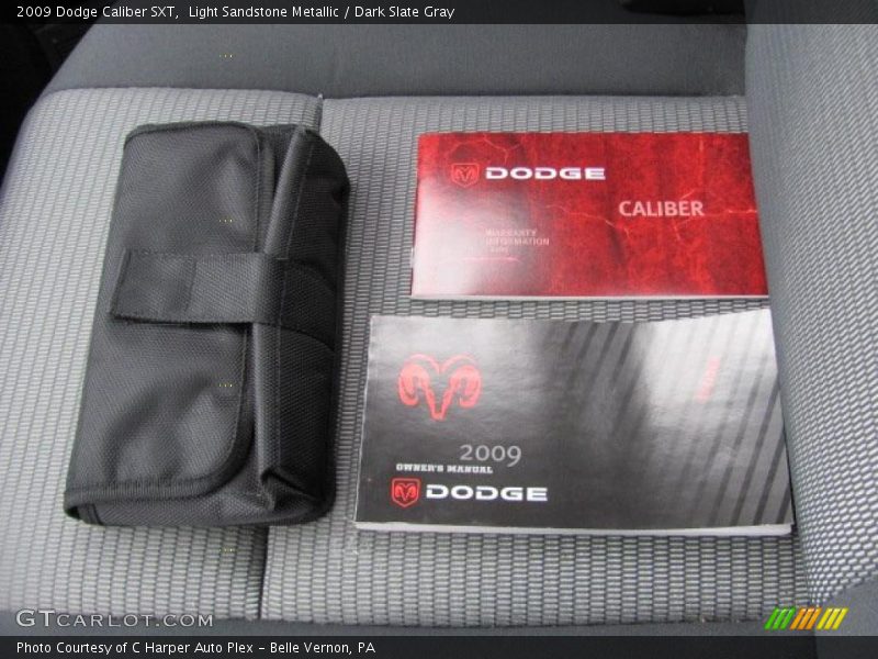 Light Sandstone Metallic / Dark Slate Gray 2009 Dodge Caliber SXT