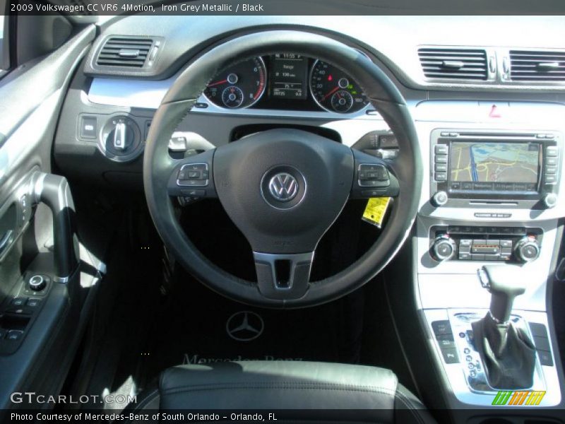 Iron Grey Metallic / Black 2009 Volkswagen CC VR6 4Motion
