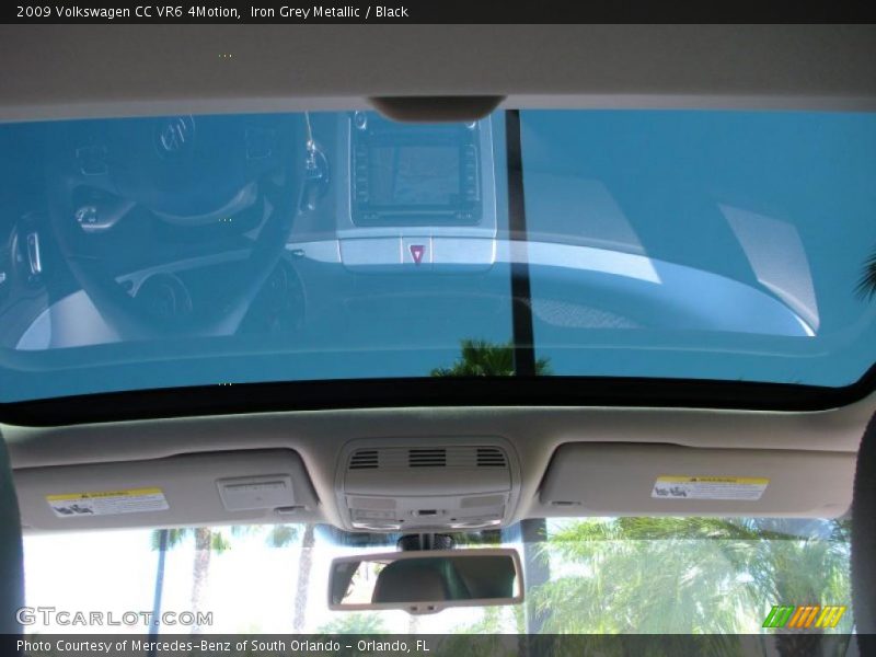 Iron Grey Metallic / Black 2009 Volkswagen CC VR6 4Motion