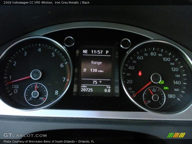  2009 CC VR6 4Motion VR6 4Motion Gauges