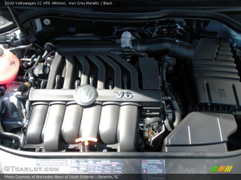Iron Grey Metallic / Black 2009 Volkswagen CC VR6 4Motion