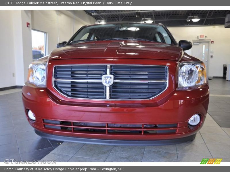 Inferno Red Crystal Pearl / Dark Slate Gray 2010 Dodge Caliber Mainstreet