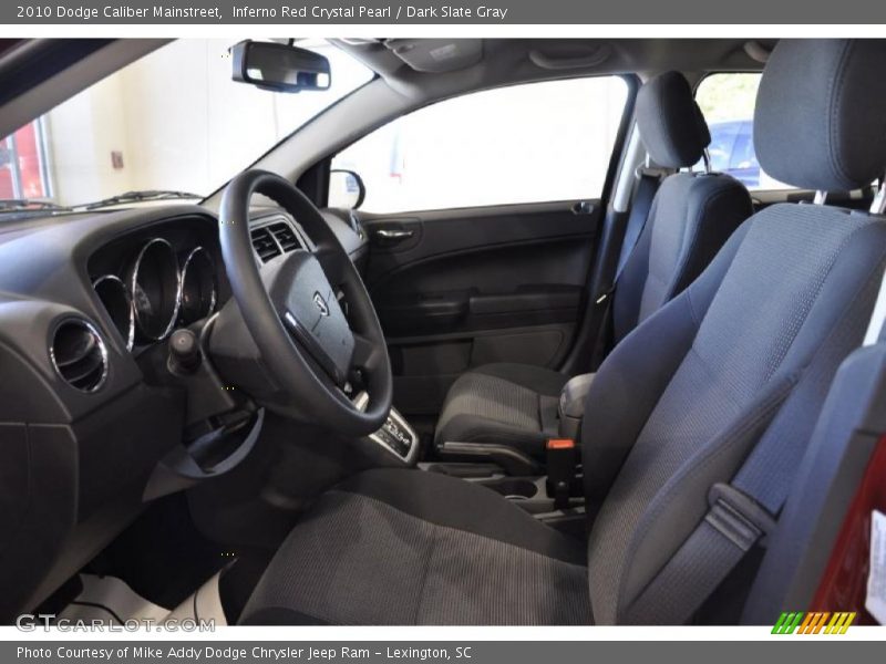 Inferno Red Crystal Pearl / Dark Slate Gray 2010 Dodge Caliber Mainstreet