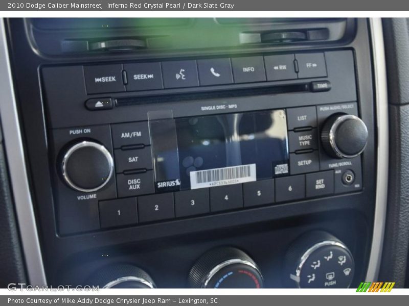 Inferno Red Crystal Pearl / Dark Slate Gray 2010 Dodge Caliber Mainstreet