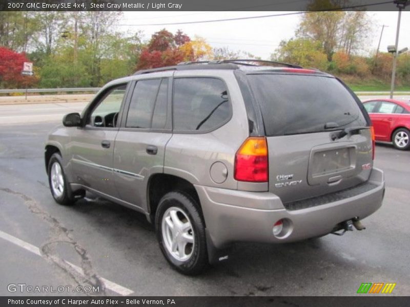 Steel Gray Metallic / Light Gray 2007 GMC Envoy SLE 4x4