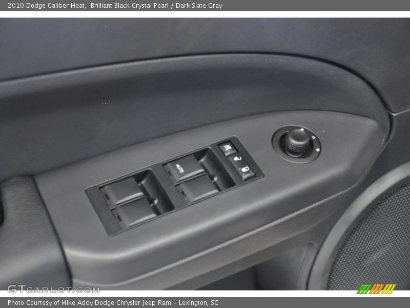 Brilliant Black Crystal Pearl / Dark Slate Gray 2010 Dodge Caliber Heat