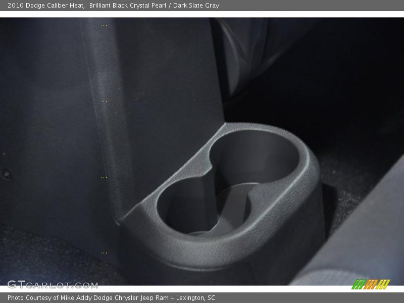 Brilliant Black Crystal Pearl / Dark Slate Gray 2010 Dodge Caliber Heat