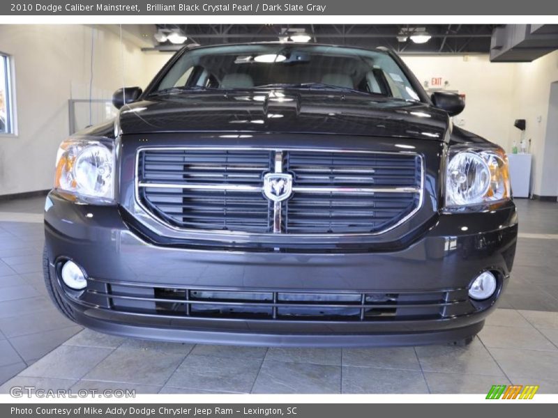 Brilliant Black Crystal Pearl / Dark Slate Gray 2010 Dodge Caliber Mainstreet
