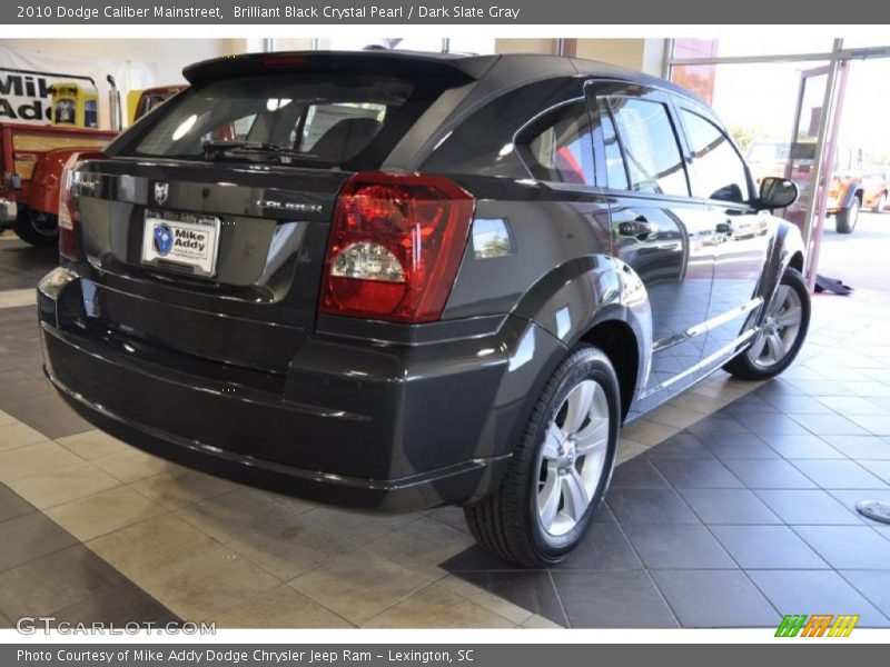 Brilliant Black Crystal Pearl / Dark Slate Gray 2010 Dodge Caliber Mainstreet