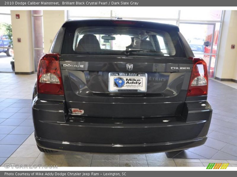 Brilliant Black Crystal Pearl / Dark Slate Gray 2010 Dodge Caliber Mainstreet