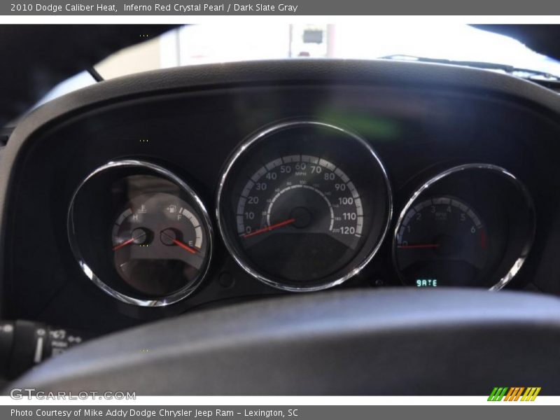 Inferno Red Crystal Pearl / Dark Slate Gray 2010 Dodge Caliber Heat