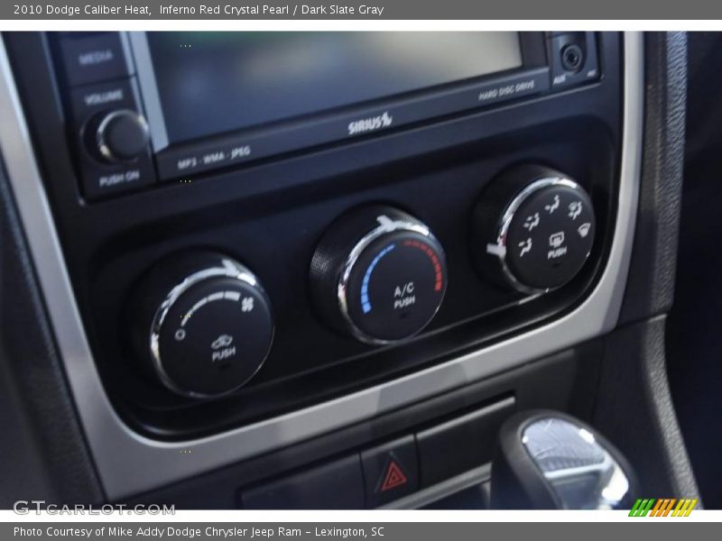 Controls of 2010 Caliber Heat