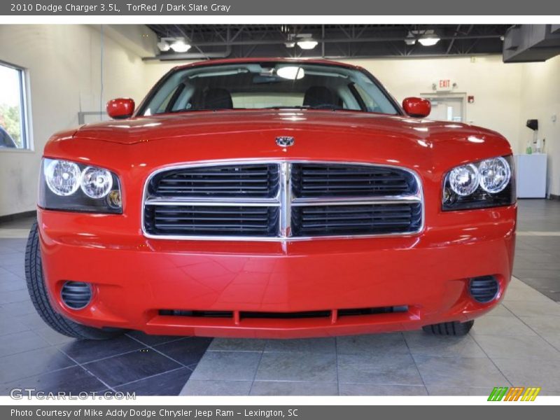 TorRed / Dark Slate Gray 2010 Dodge Charger 3.5L