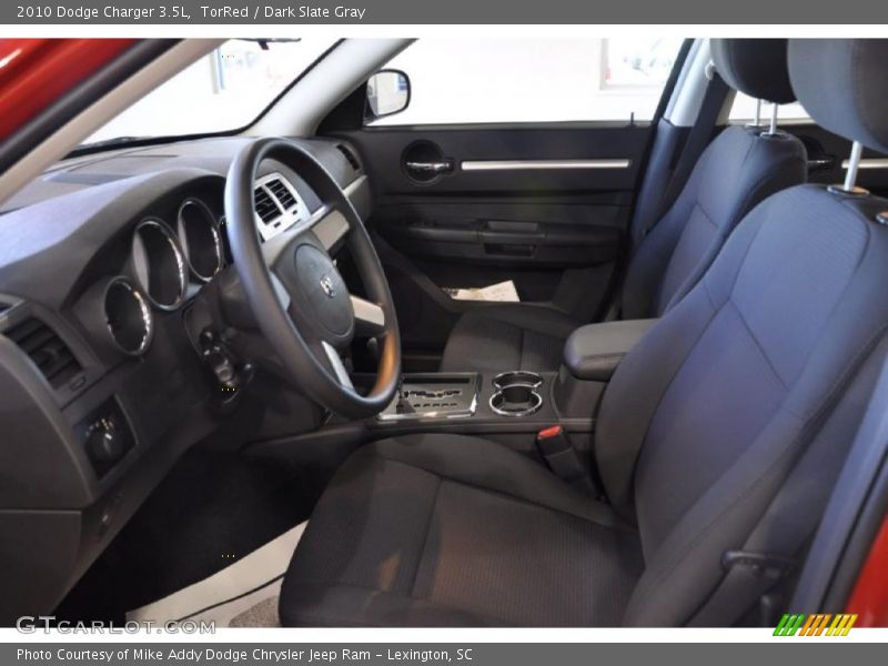 TorRed / Dark Slate Gray 2010 Dodge Charger 3.5L