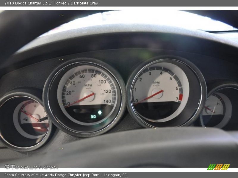 TorRed / Dark Slate Gray 2010 Dodge Charger 3.5L