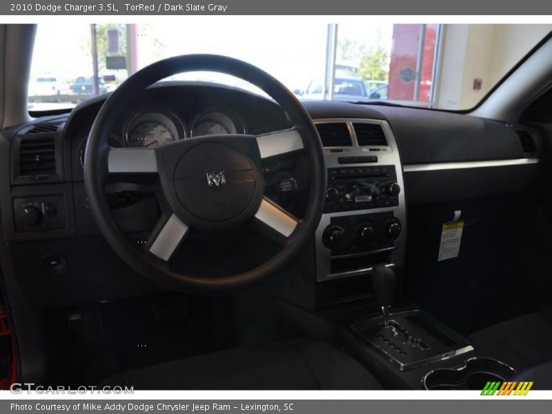 TorRed / Dark Slate Gray 2010 Dodge Charger 3.5L
