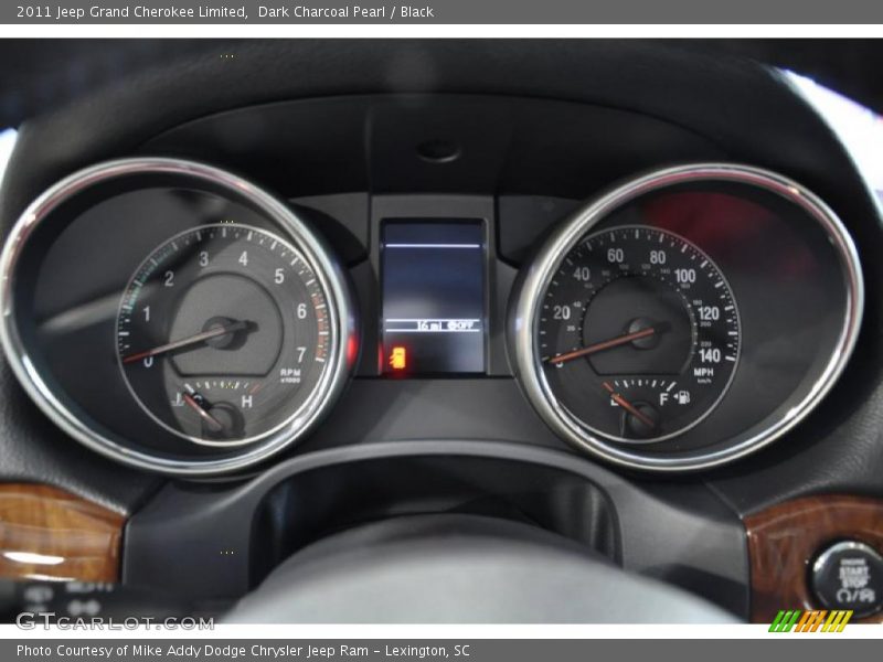  2011 Grand Cherokee Limited Limited Gauges