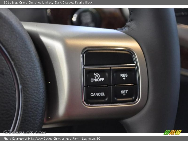 Dark Charcoal Pearl / Black 2011 Jeep Grand Cherokee Limited