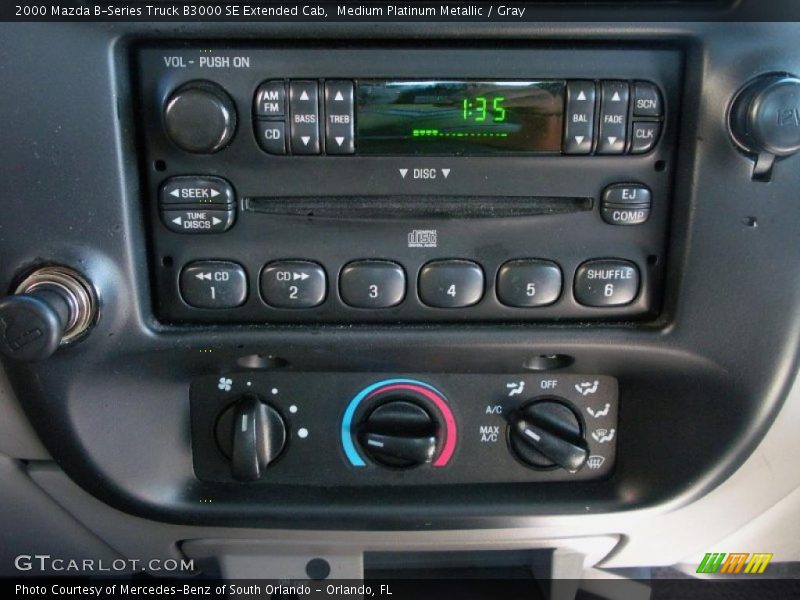 Controls of 2000 B-Series Truck B3000 SE Extended Cab