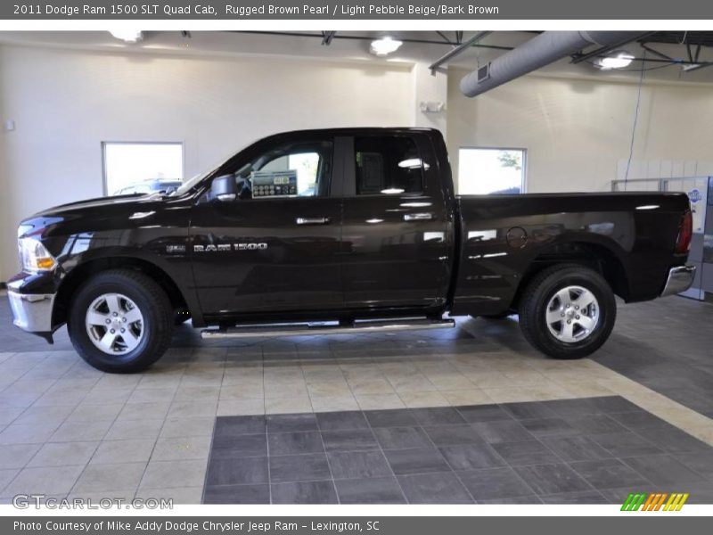 Rugged Brown Pearl / Light Pebble Beige/Bark Brown 2011 Dodge Ram 1500 SLT Quad Cab