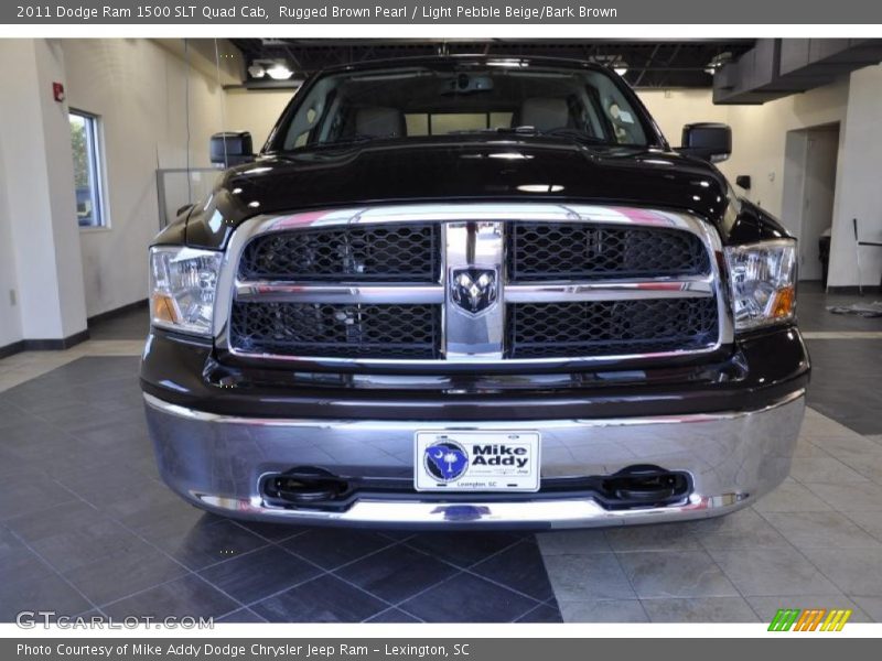 Rugged Brown Pearl / Light Pebble Beige/Bark Brown 2011 Dodge Ram 1500 SLT Quad Cab