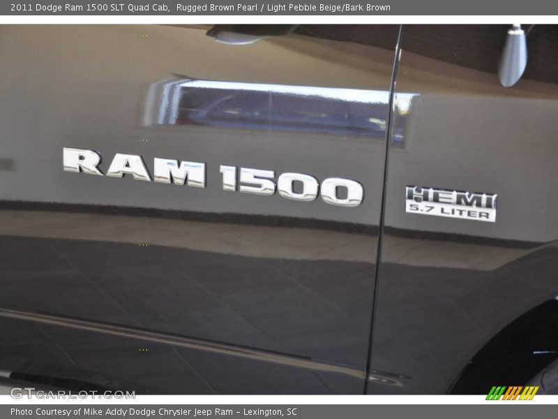 Rugged Brown Pearl / Light Pebble Beige/Bark Brown 2011 Dodge Ram 1500 SLT Quad Cab