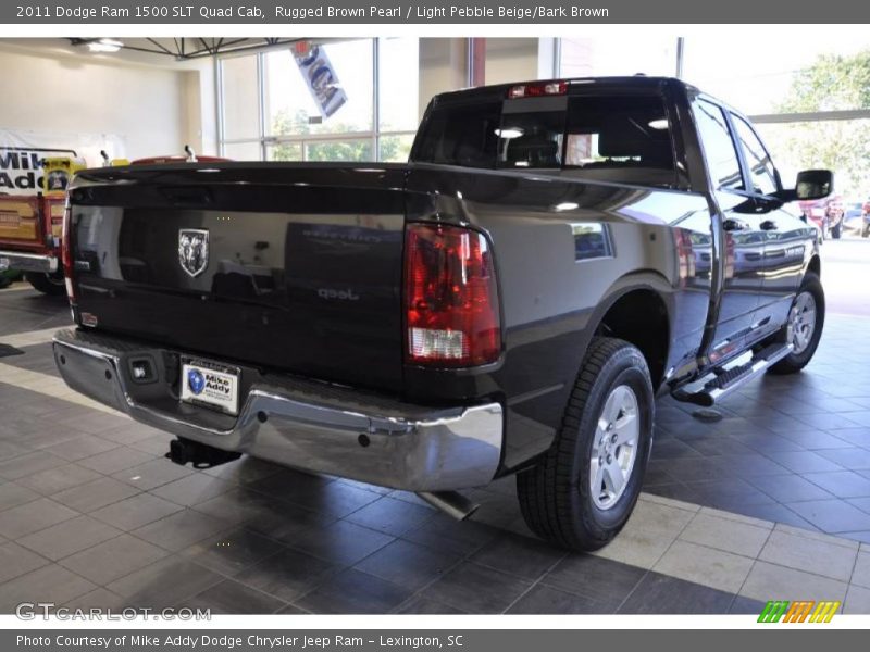 Rugged Brown Pearl / Light Pebble Beige/Bark Brown 2011 Dodge Ram 1500 SLT Quad Cab