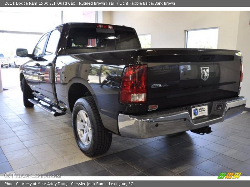 Rugged Brown Pearl / Light Pebble Beige/Bark Brown 2011 Dodge Ram 1500 SLT Quad Cab