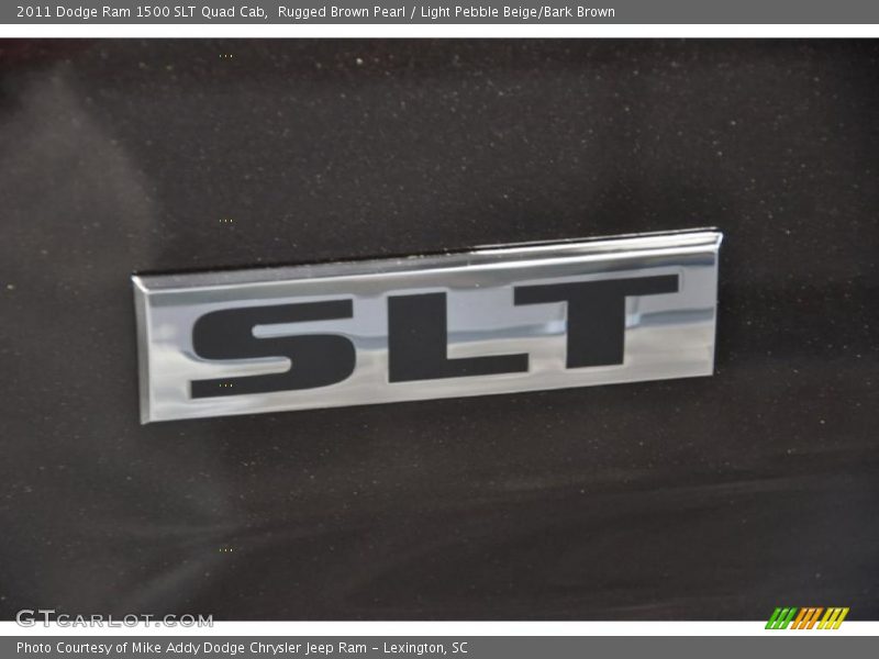 Rugged Brown Pearl / Light Pebble Beige/Bark Brown 2011 Dodge Ram 1500 SLT Quad Cab