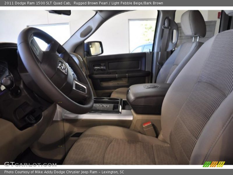 Rugged Brown Pearl / Light Pebble Beige/Bark Brown 2011 Dodge Ram 1500 SLT Quad Cab