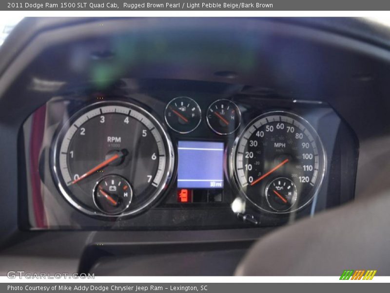 Rugged Brown Pearl / Light Pebble Beige/Bark Brown 2011 Dodge Ram 1500 SLT Quad Cab