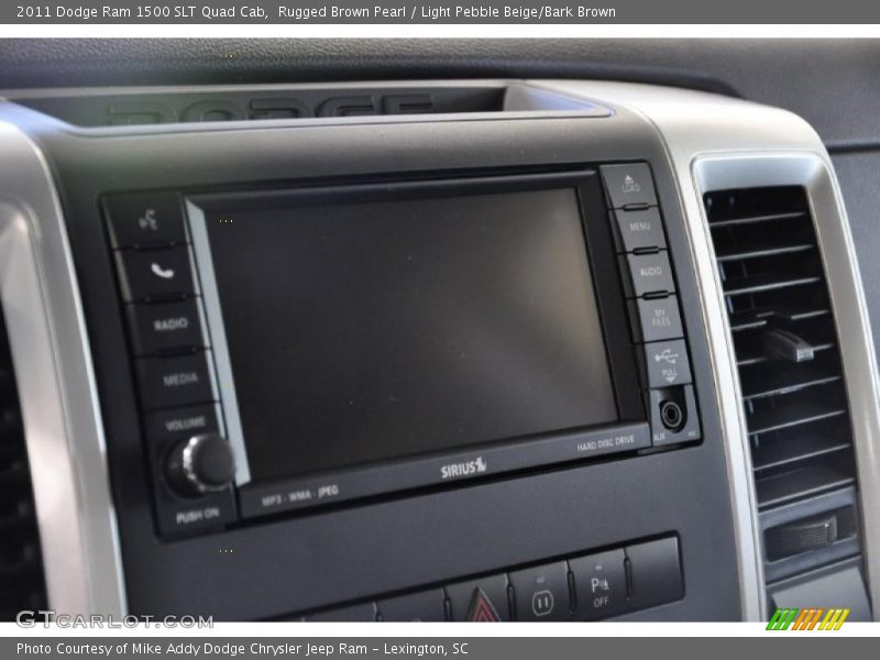 Rugged Brown Pearl / Light Pebble Beige/Bark Brown 2011 Dodge Ram 1500 SLT Quad Cab