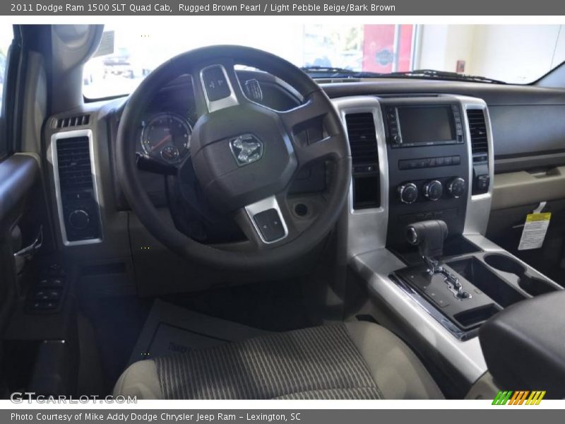 Rugged Brown Pearl / Light Pebble Beige/Bark Brown 2011 Dodge Ram 1500 SLT Quad Cab