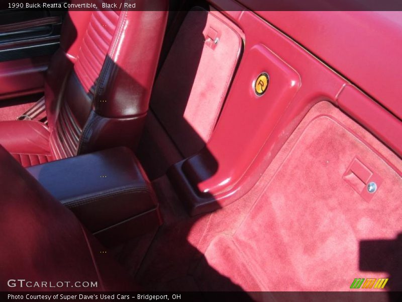  1990 Reatta Convertible Red Interior