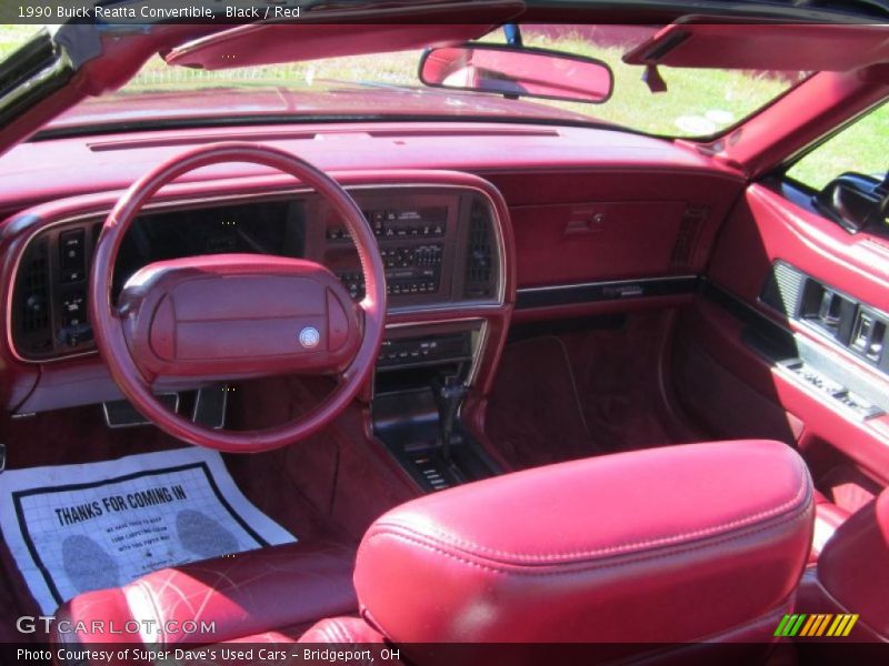 Dashboard of 1990 Reatta Convertible