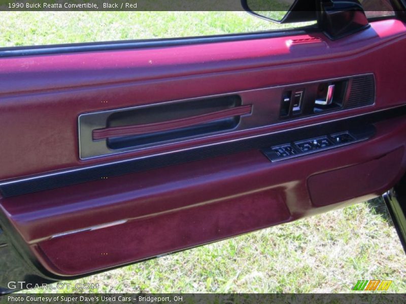  1990 Reatta Convertible Red Interior