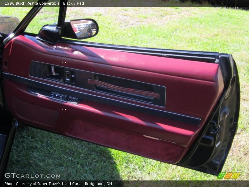  1990 Reatta Convertible Red Interior