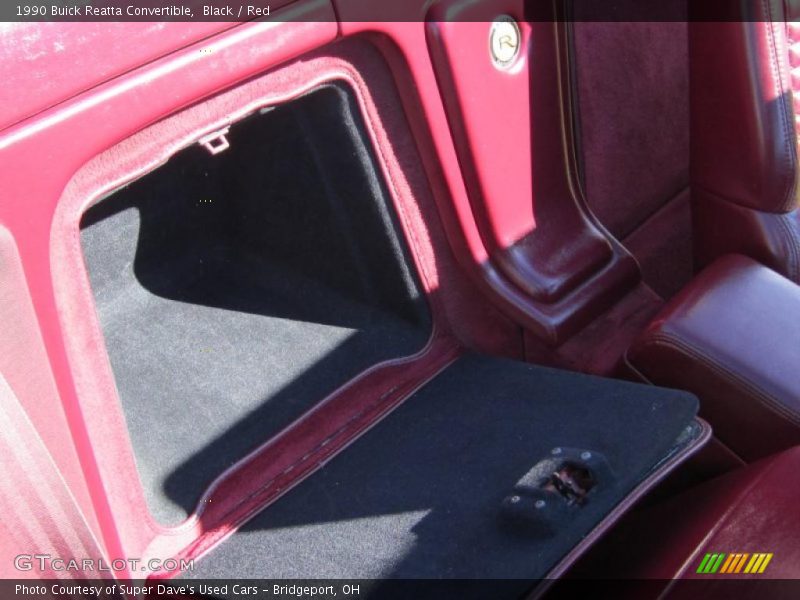  1990 Reatta Convertible Red Interior