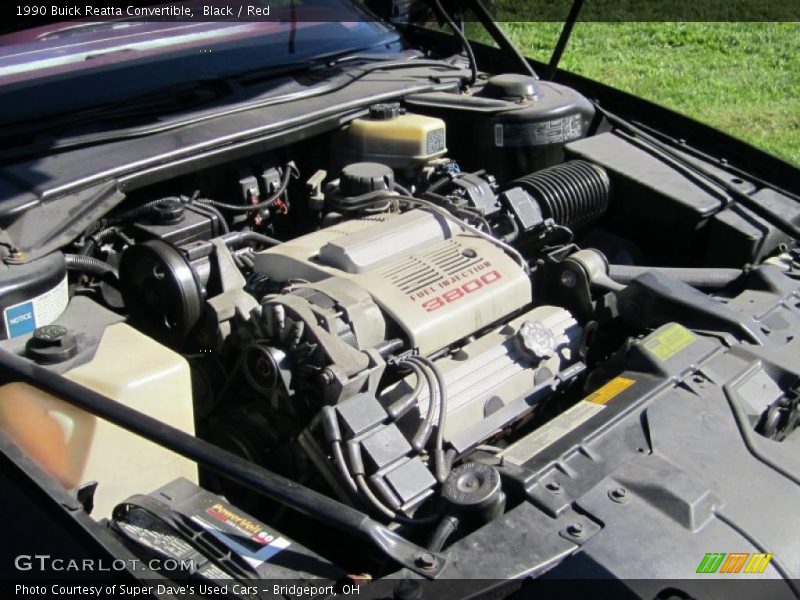  1990 Reatta Convertible Engine - 3.8 Liter OHV 12-Valve V6