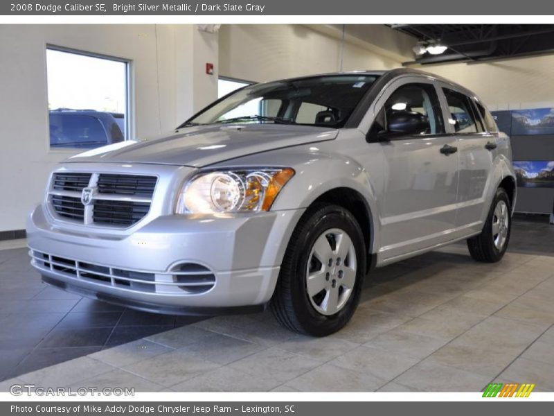 Bright Silver Metallic / Dark Slate Gray 2008 Dodge Caliber SE