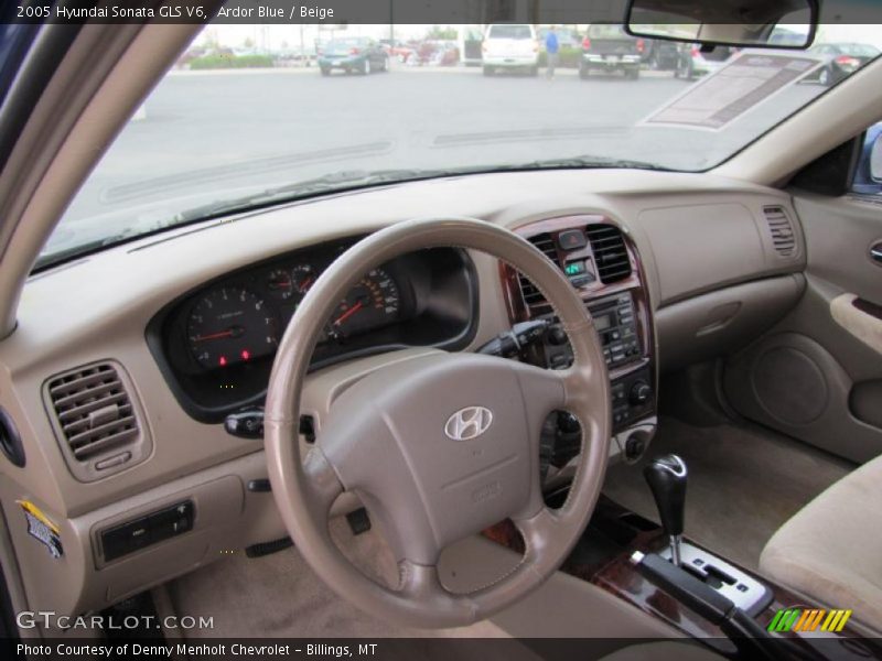  2005 Sonata GLS V6 Beige Interior
