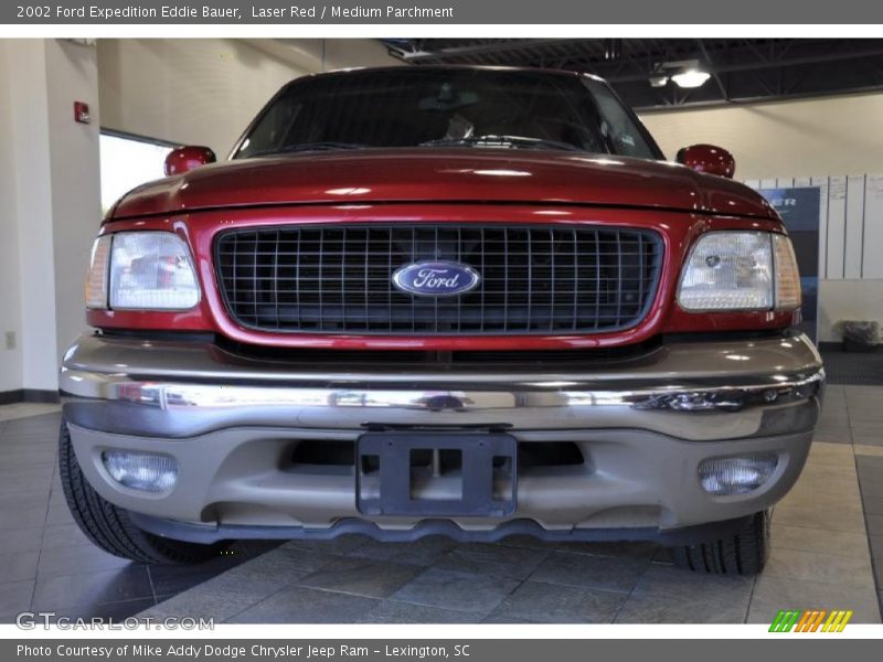 Laser Red / Medium Parchment 2002 Ford Expedition Eddie Bauer