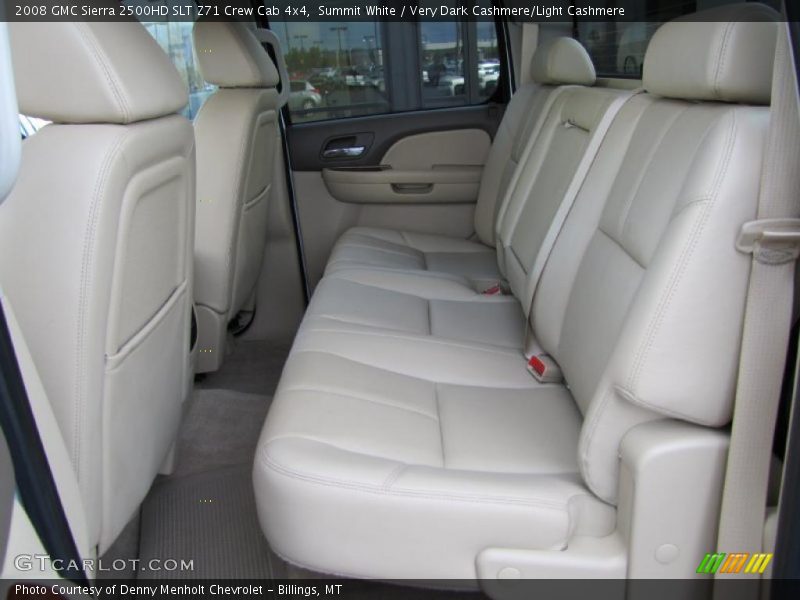  2008 Sierra 2500HD SLT Z71 Crew Cab 4x4 Very Dark Cashmere/Light Cashmere Interior