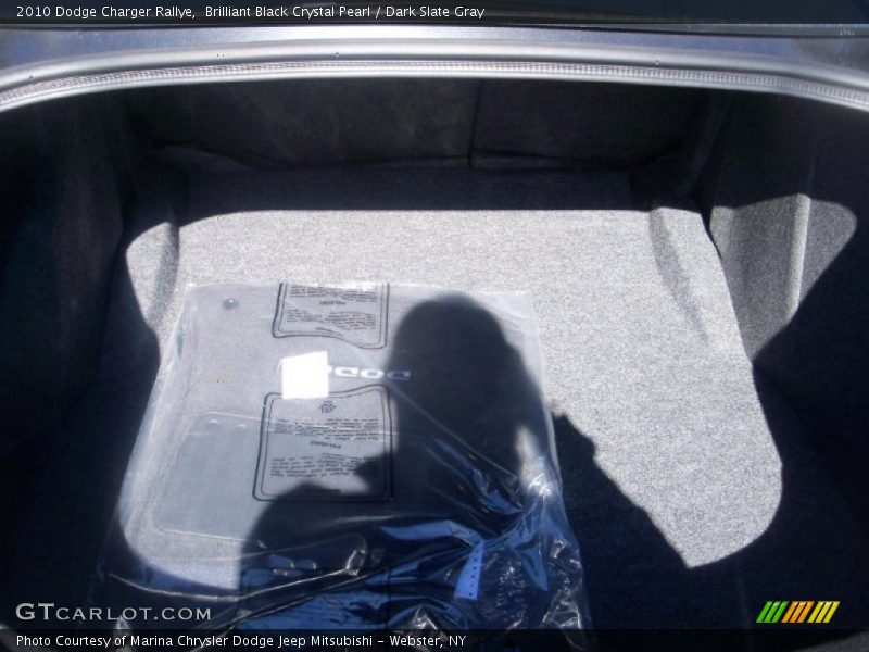 Brilliant Black Crystal Pearl / Dark Slate Gray 2010 Dodge Charger Rallye