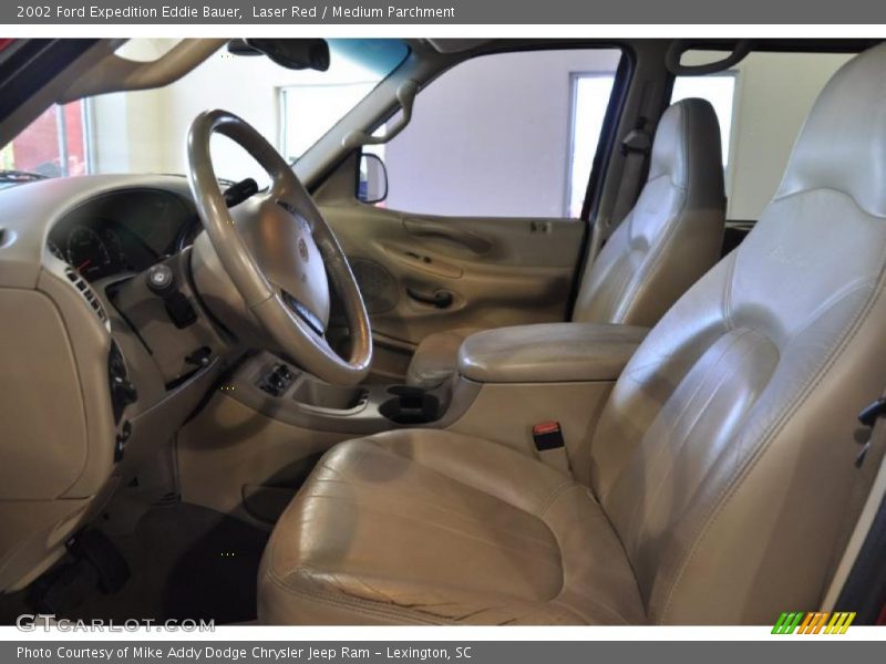 Laser Red / Medium Parchment 2002 Ford Expedition Eddie Bauer