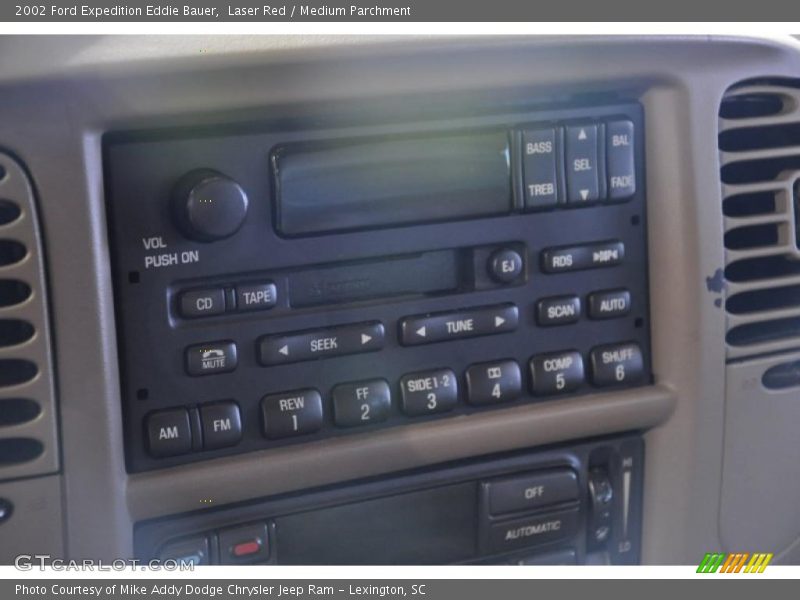 Laser Red / Medium Parchment 2002 Ford Expedition Eddie Bauer