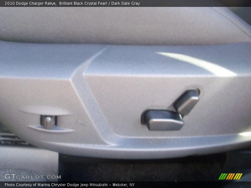 Brilliant Black Crystal Pearl / Dark Slate Gray 2010 Dodge Charger Rallye