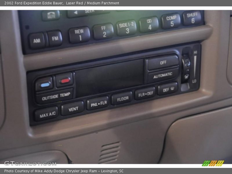 Laser Red / Medium Parchment 2002 Ford Expedition Eddie Bauer